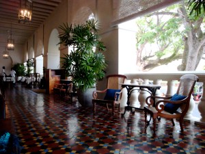 verandah, Amangalla Hotel