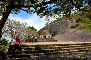 good place to rest before the walk back down